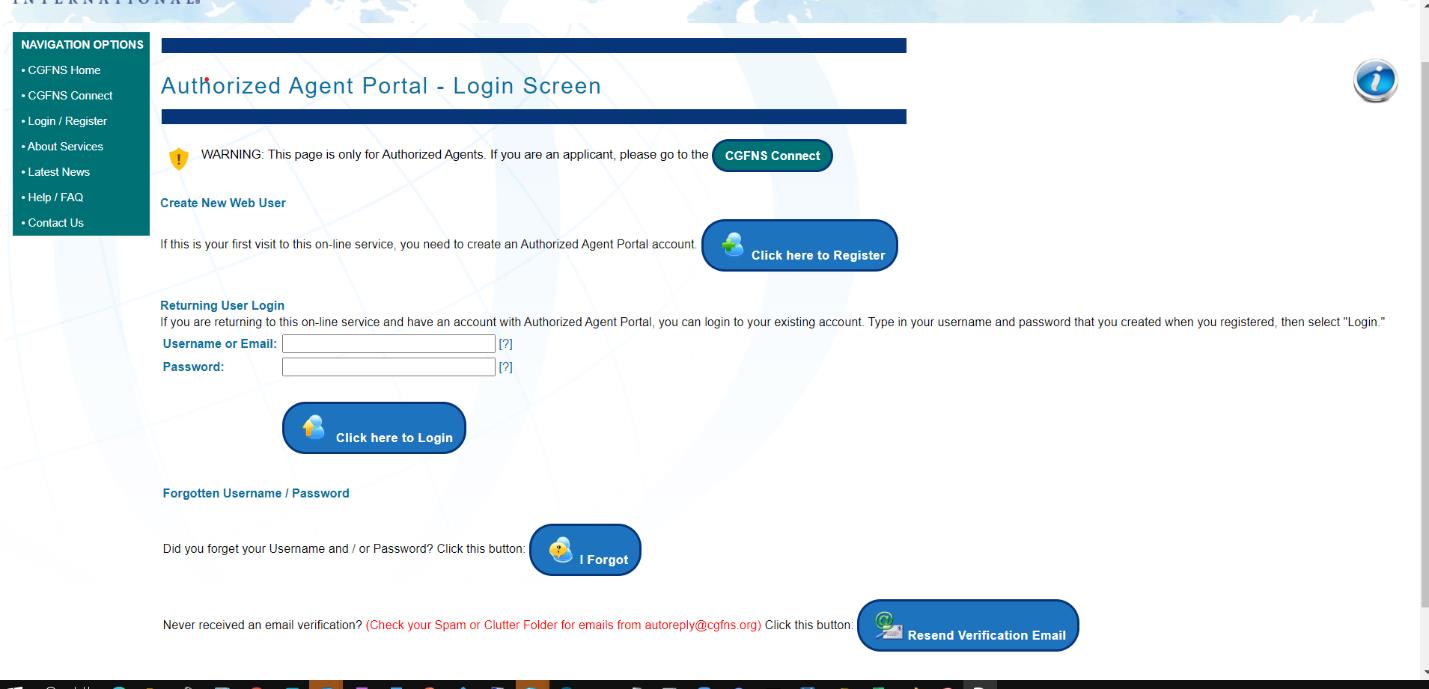 Login Bas Agent Portal