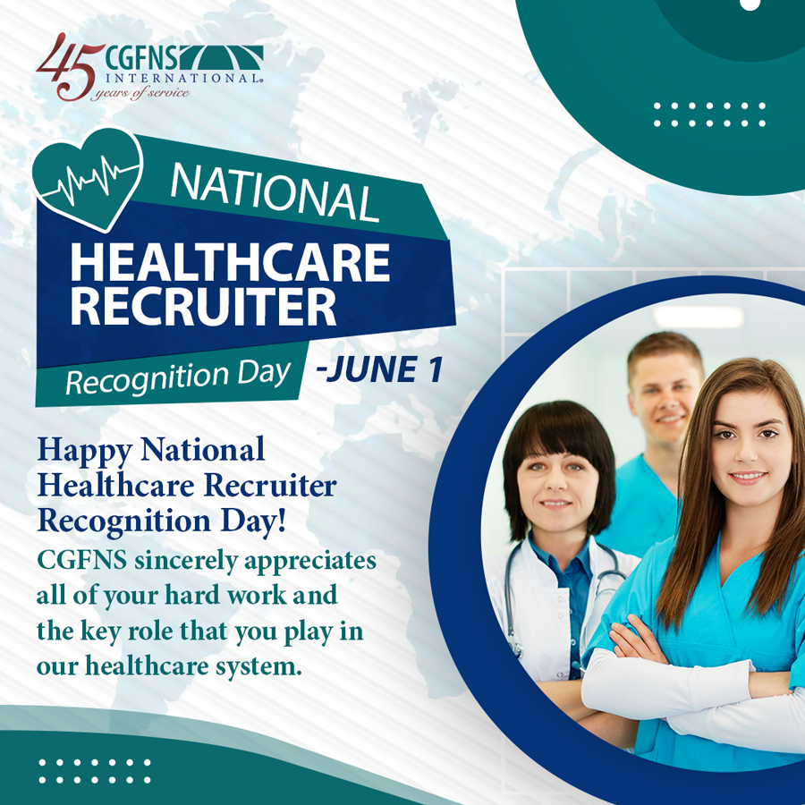 2022 National Healthcare Recruiter Recognition Day CGFNS