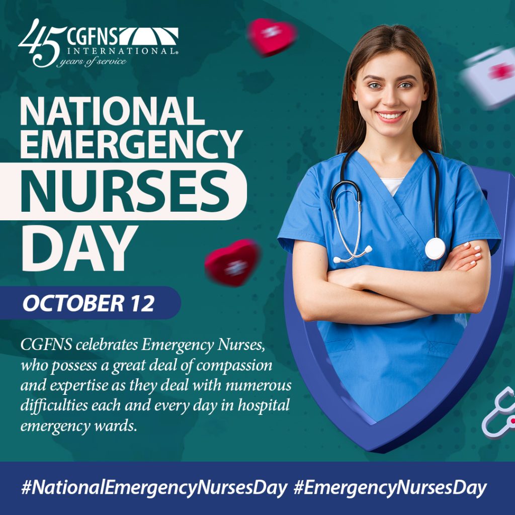 2022 National Emergency Nurses Day CGFNS International, Inc.